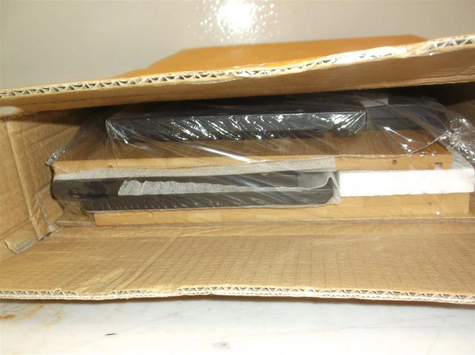 Homekoko BAMBOO DOUBLE LAYER BREAD BOX STORAGE 504635 Black