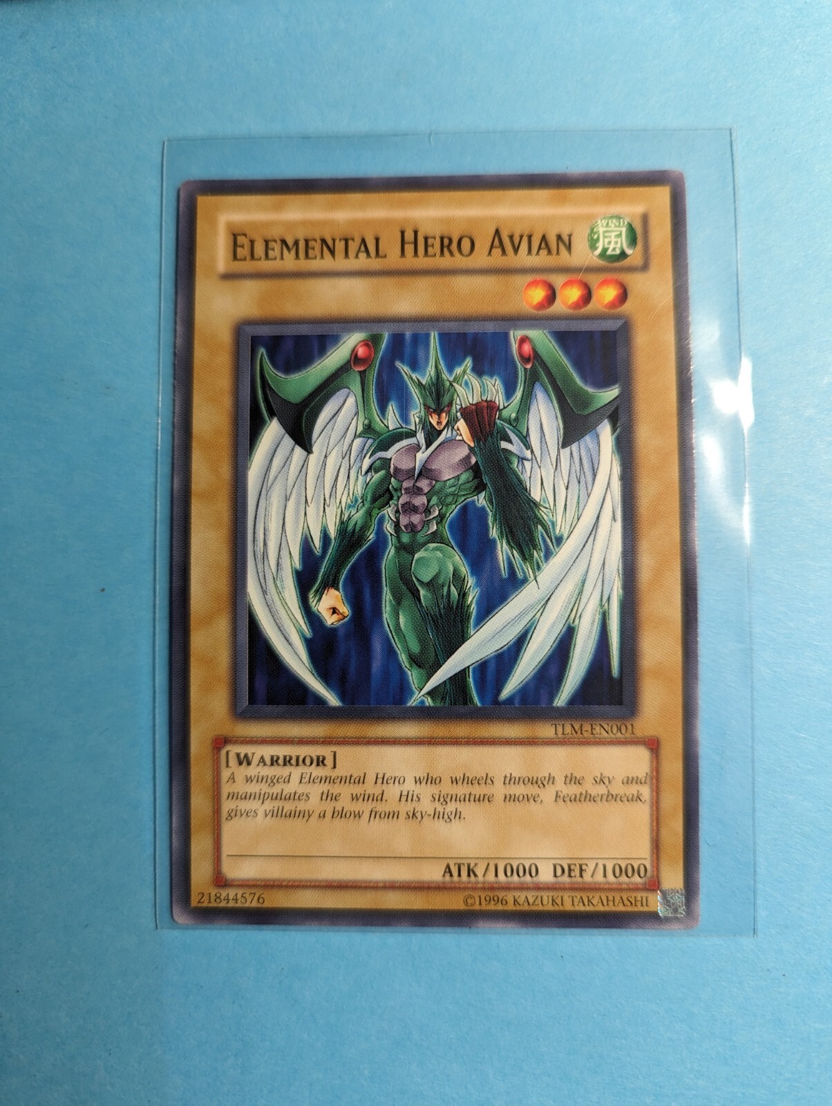 Elemental Hero Avian TLM-EN001 1st Edition The Lost Millennium Yugioh Card