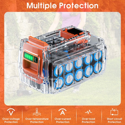 3.0/5.0Ah for Black and Decker 40 Volt Max Lithium Battery LBX2040 LBXR36 LSW136 - Picture 10 of 24