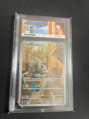 #ad #ad Mimikyu SVP #075 ACE 9 MINT Pokemon Cards Holo Rare ETB Promo Illustration GBP 24.95