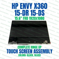 HP Envy x360 15.6" 15m-ds0011dx Glossy FHD LCD Touch Screen Complete Assembly