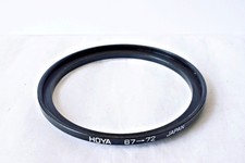 Hoya Metal 67-72mm Step Up Ring Adapter Made in Japan Barely Used