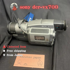 Sony DCR-VX700 MiniDV Digital Handycam Camcorder Untested Unit Only