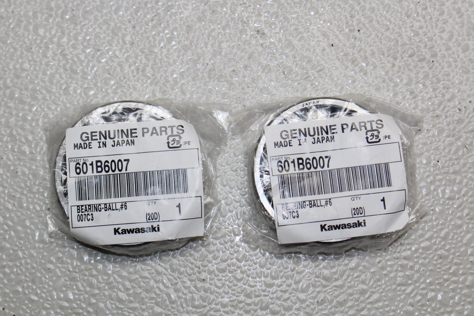 KAWASAKI BEARINGS BALL BEARINGS 601B6007