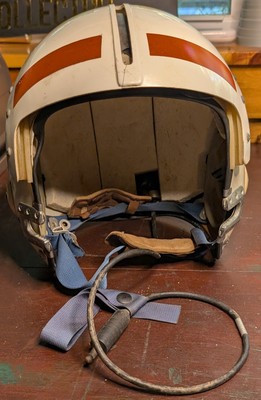 Vintage 1960s Era Vietnam APH-6A, Fighter Pilot, Flight Helmet, US
