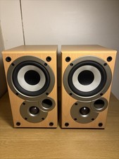 Denon SC-M50 2-Way Bookshelf Speakers. Designed & Engineered By Mission