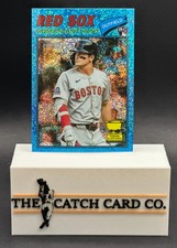 2026 Topps Heritage - Roman Anthony (RC) #86 Chrome Aqua Sparkle Refractor