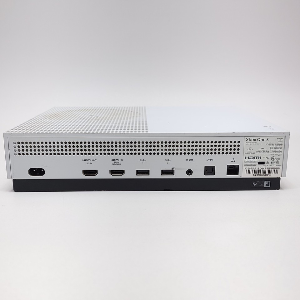 Microsoft Xbox One S 500GB Console Gaming System White System NOT