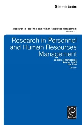Research in Personnel and Human Resources Management - 9781781901724