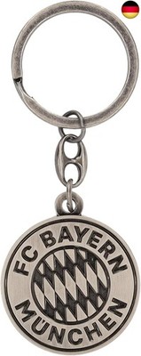 FC Bayern München | Schlüsselanhänger Wiesn Logo FCB| Silber