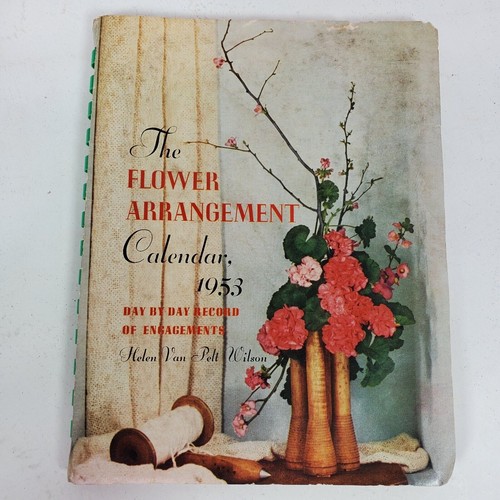 Vintage 1953 Engagement Calendar by Helen Van Pelt Wilson