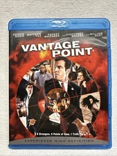 Vantage Point Blu-ray disc DVD Columbia pictures PG-13 English 90 minutes