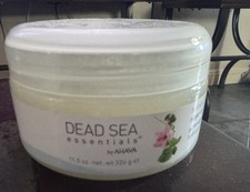 AHAVA Dead Sea Essentials Vanilla Sugar Salt Body Scrub 11.5 oz Sealed NEW