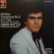 JEAN SIBELIUS SIMON RATTLE - Sibelius: Symphony No. 5 / Night Ride & Sunrise