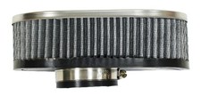 Empi Oval Gauze Rubber Flange Air Cleaner Stock Bug Carb 2 Neck 2-34 17-2976 Empi Oval Gauze Rubber Flange Air Cleaner Stock Bug Carb 2 Neck 2-34 17-2976