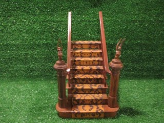 THE MUNSTERS 13" PLASTIC TOY STAIRCASE