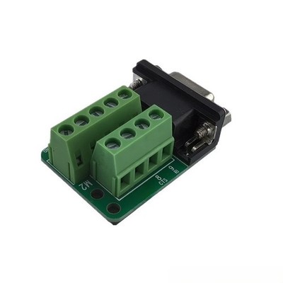3 Stück DB9 Buchse PCB Klemme Block mit Isolierung Pad für serielle Schnittste