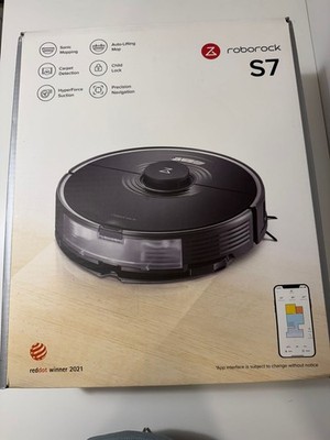 Roborock S7 Vacuum Sonic Mopping Roborock S7-BLK