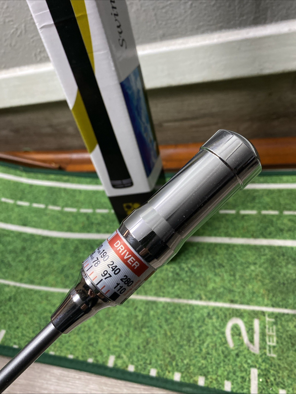 Swing Caddy Golf Swing Impact Trainer Distance Rhythm Tempo KID-LS3