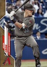 2020 Topps Kevin Cron #373 Gold Arizona Diamondbacks 26G