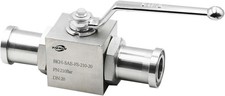 1-1/4"" 3000 PSI Split Flange Steel Ball Valve,  TieMin-BKH-SAE-FS--210-20 
