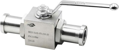 1-1/4'''' 3000 PSI Split Flange Steel Ball Valve,  (TieMin-BKH-SAE-FS--210-20)