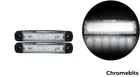 2 x 12V SMD 6 LED White Front Marker Light Position Van Truck Trailer Lorry