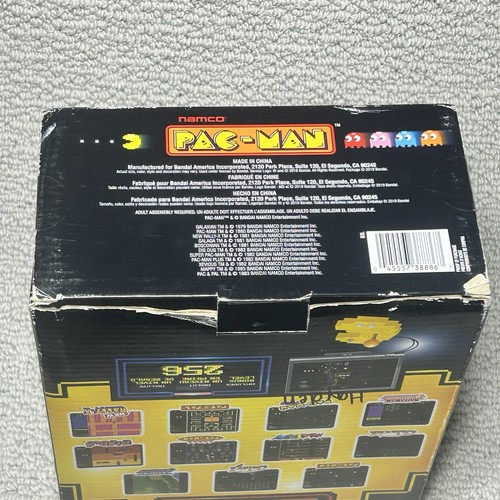 Jeu Pac-Man Bandai Namco 12 en 1 plug in NEUF boîte usure - Photo 7/9