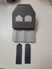 Stampin' Up Border Ribbon Punch Paper Craft Journal  Scrapbooking Stamping 