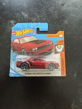 2019 Hot Wheels Short Card '18 Dodge Challenger SRT Demon Muscle Mania 194/250 