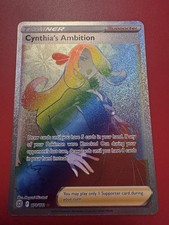 Cynthia's Ambition Holo Card 178/172 Swsh09 Brilliant Stars Secret Edition