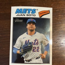 Topps Heritage Chrome Juan Soto #306 New York Mets Baseball 2026