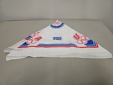 Levis Olympic Bandana Scarf Red White Blue 1984 Cotton 20"X 20" Levi Strauss