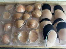 NuBra SEAMLESS ADHESIVE BRA LOT 19 BRAS TOTAL STRAPLESS 6 STYLES VERY STICKY