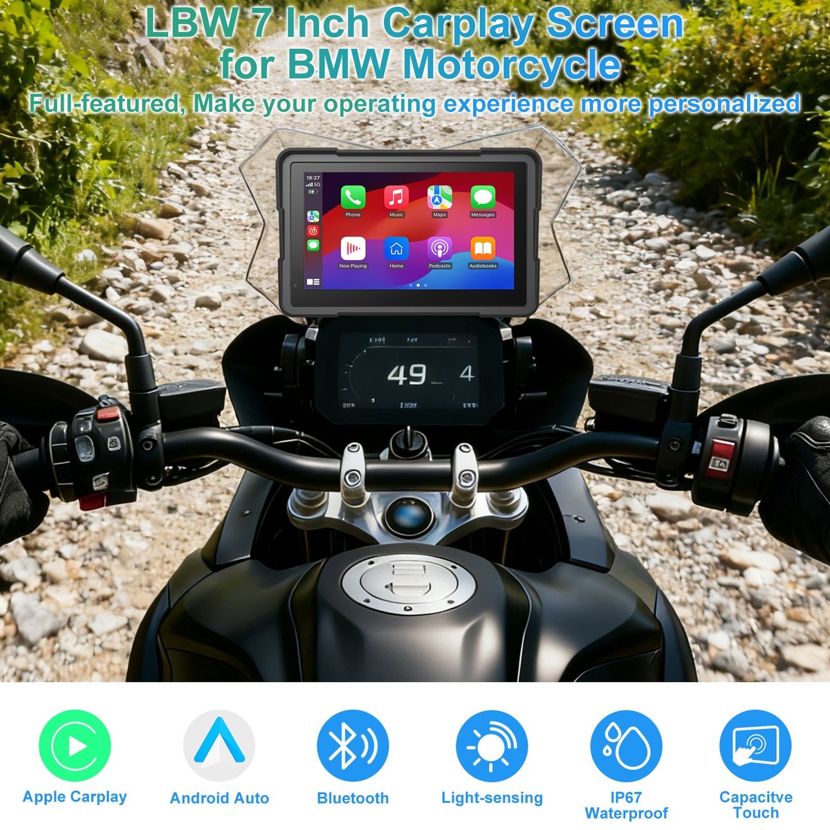 for BMW Motorcycle CarPlay & Android Auto, 7