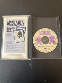 Mystaria: The Realms of Lore (Sega Saturn, SEGA RPG, Manual & Reg Card Included