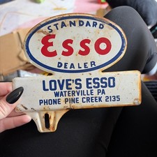 Metal Standard Dealer Esso Topper 