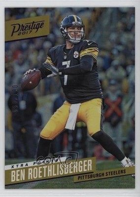 2017 Panini Prestige Xtra Points Purple /100 Ben Roethlisberger #4 0a6