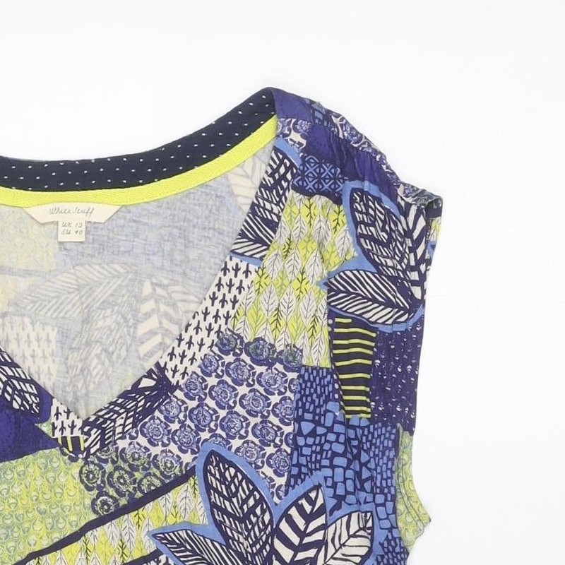 White Stuff Women's Multicoloured Patchwork Dress… - image 9