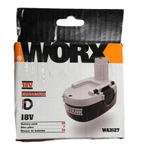 WORX WA3127 18-Volt Ni-Cd 1.5Ah Battery for Use in Models WG150s, WG152, WG250,