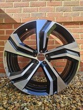 22" VOLVO XC90 ALLOY WHEEL GENUINE R-DESIGN 9X22 ET38.5 5 SPOKE 32209412 2016 