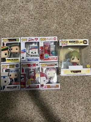 Funko Pop! Vinyl Mixed Lot (6) Boxed Unopened Target Exclusive Uncle Sam