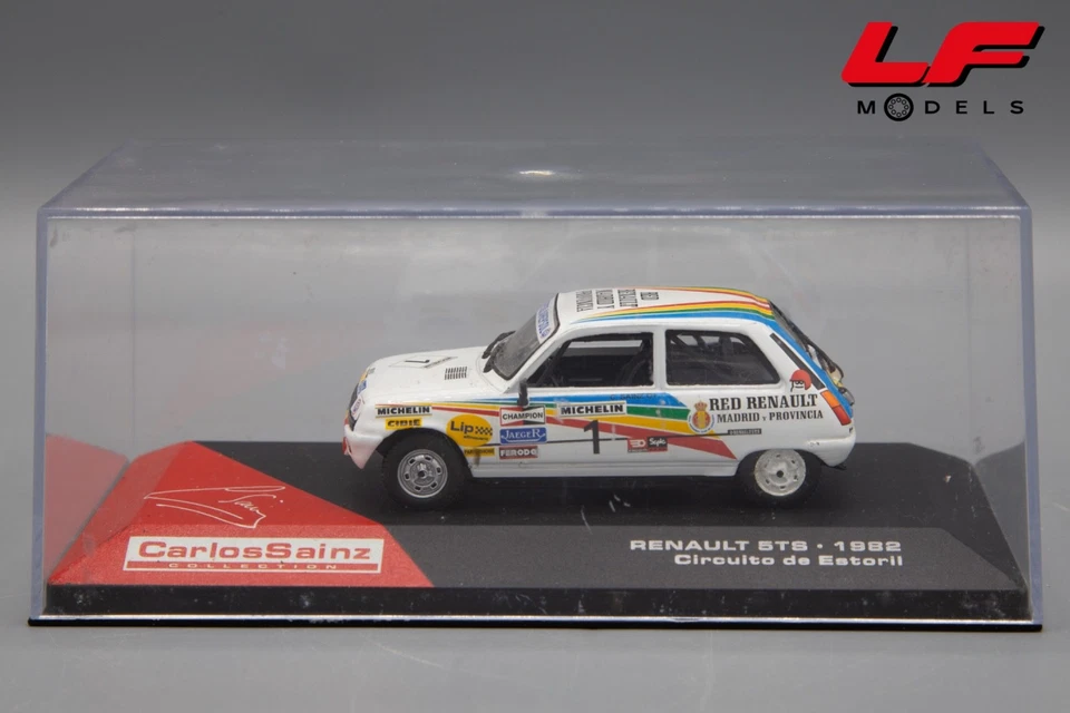 1:43 Renault 5TS 1992 Circuito de Estoril Carlos Sainz - Carlos Sainz Collcetion - Immagine 3 di 3