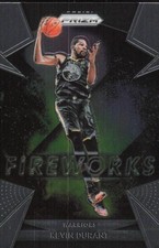 2018 PANINI PRIZM KEVIN DURANT 13 MINT FIREWORKS GOLDEN STATE WARRIORS