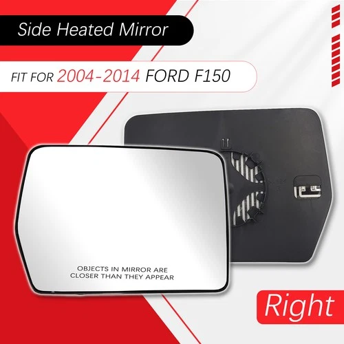 Passenger Right Side Mirror Glass Replacement for Ford F150 2004-2014 Heated