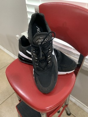 Nike Air Max 270 React C13866-004 Men's Size 13 Black/White Sneakers