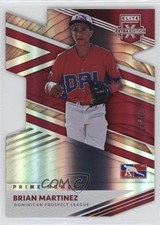 2020 Panini Elite Extra Edition Prime Numbers B Die-Cut /49 Brian Martinez 6y2