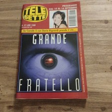 TELESETTE n. 37/2000 Grande Fratello - Sebastiano Somma - Brigitte Nielsen