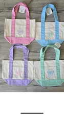 Official Trader Joes Mini Pastel Tote Bag