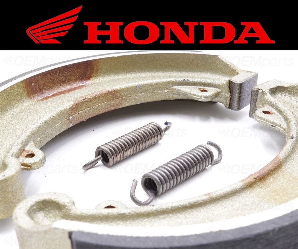 Juego de (2) zapatas de freno y resortes delanteros Honda #45120-286-000 (ver ajuste. Gráfico) Foto 2 de 4